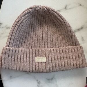 Kith Dusty Pink Ribbed Knit Beanie